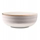 Bowl 622ml 15,5cm Cerâmica Corona Caoba Cinza